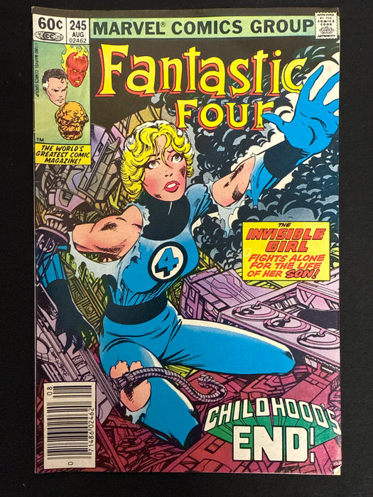 Fantastic Four #245  Newsstand VF- (7.5)