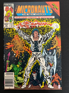 Micronauts # 16 Newsstand Vol. 2 FN/VF (7.0)