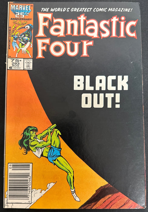 Fantastic Four #293  Newsstand FN/VF (7.0)