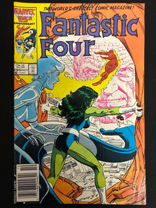 Fantastic Four #295  Newsstand VF- (7.5)