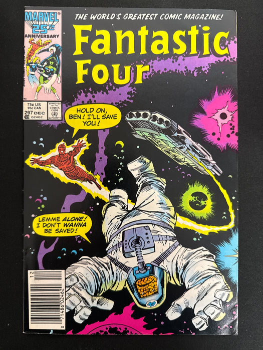 Fantastic Four #297  Newsstand VF- (7.5)