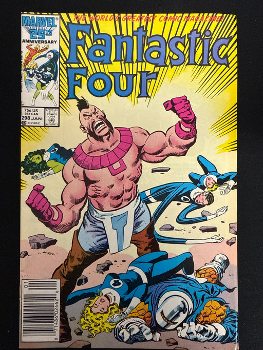 Fantastic Four #298  Newsstand VF+ (8.5)