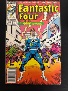 Fantastic Four #302  Newsstand VF- (7.5)