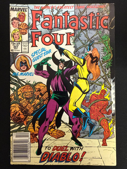 Fantastic Four #307  Newsstand FN/VF (7.0)