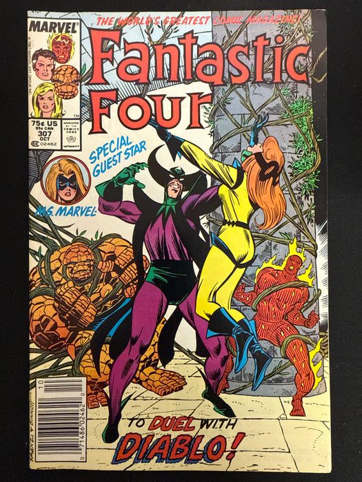 Fantastic Four #307  Newsstand FN/VF (7.0)
