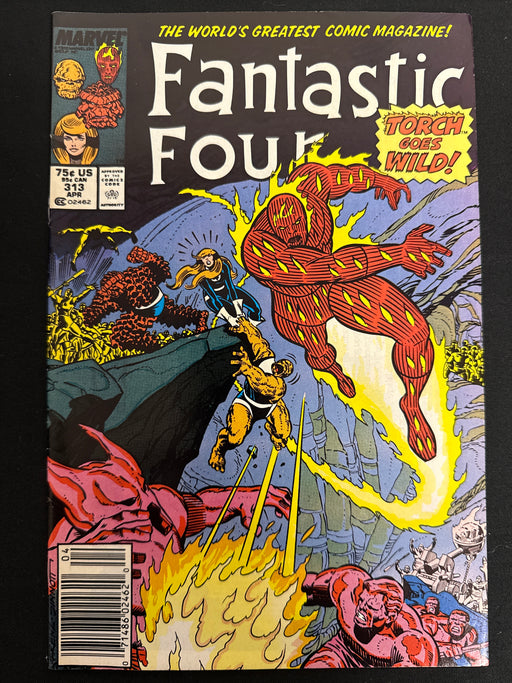 Fantastic Four #313  Newsstand VF (8.0)