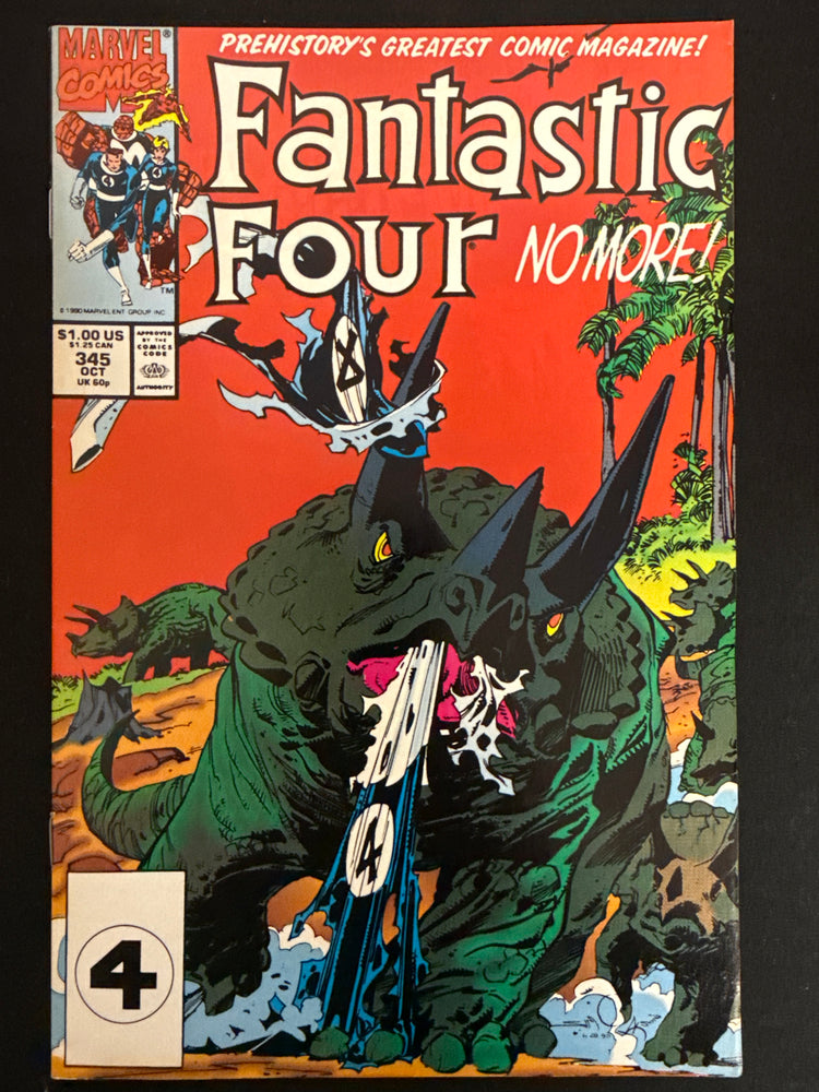 Fantastic Four #345  NM- (9.2)
