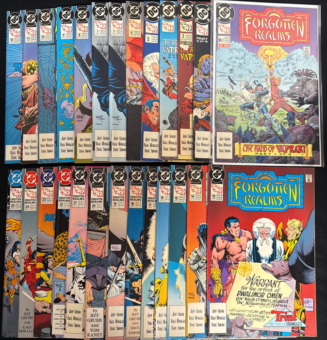Forgotten Realms Full Run #1-25 + Annual VF- (7.5)
