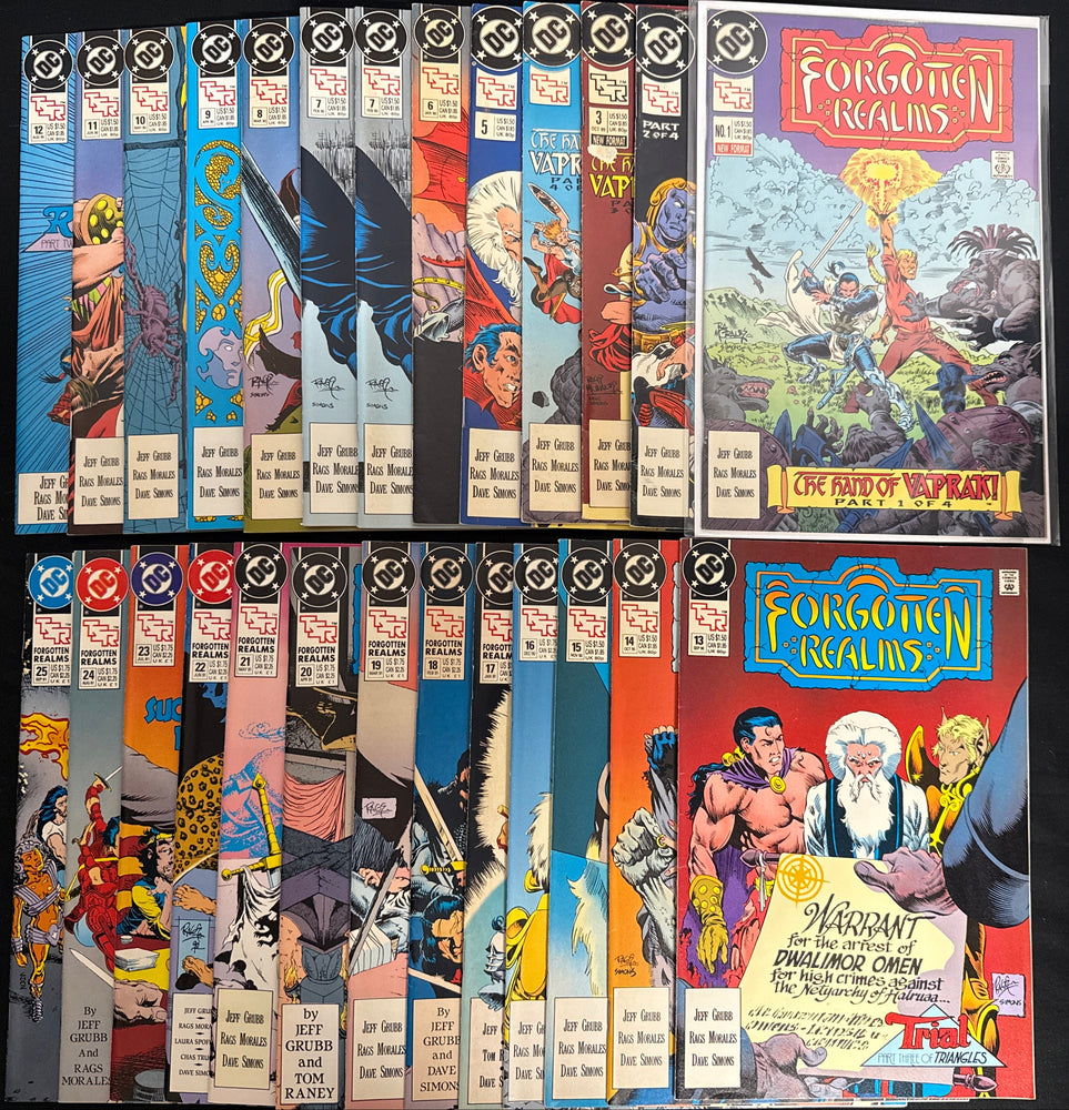 Forgotten Realms Full Run #1-25 + Annual VF- (7.5)