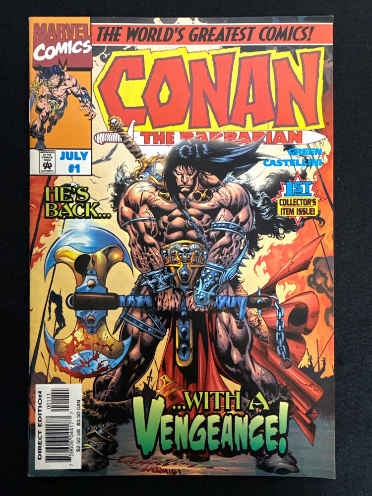 Conan the Barbarian #  1  Vol. 2 FN+ (6.5)