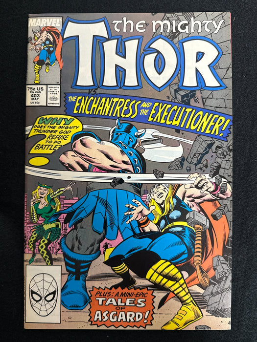 Thor #403  NM- (9.2)