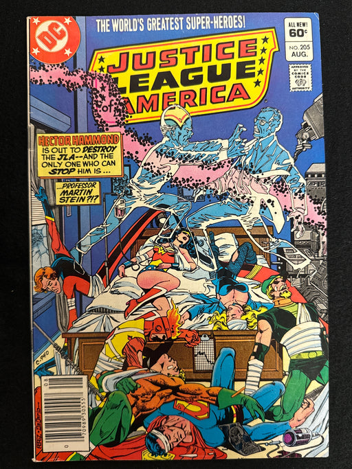 Justice League of America #205  Newsstand Vol. 23 VF- (7.5)