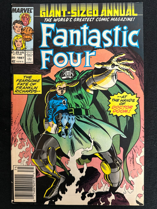 Fantastic Four Annual # 20 Newsstand VF- (7.5)