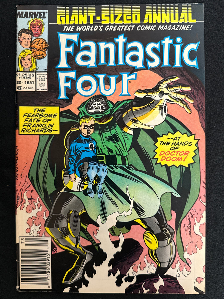 Fantastic Four Annual # 20 Newsstand VF- (7.5)