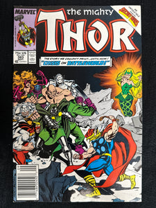 Thor #383  Newsstand VF (8.0)