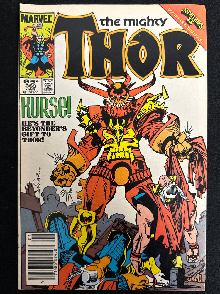 Thor #363  Newsstand FN+ (6.5)