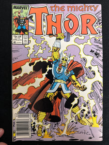 Thor #378  Newsstand VF- (7.5)