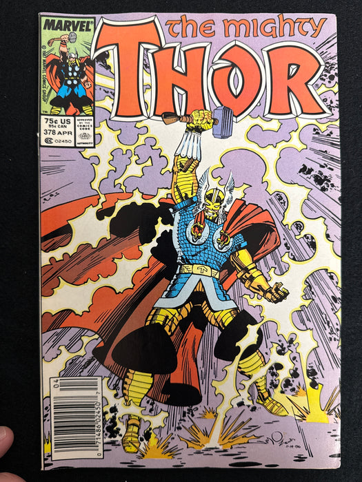 Thor #378  Newsstand VF- (7.5)