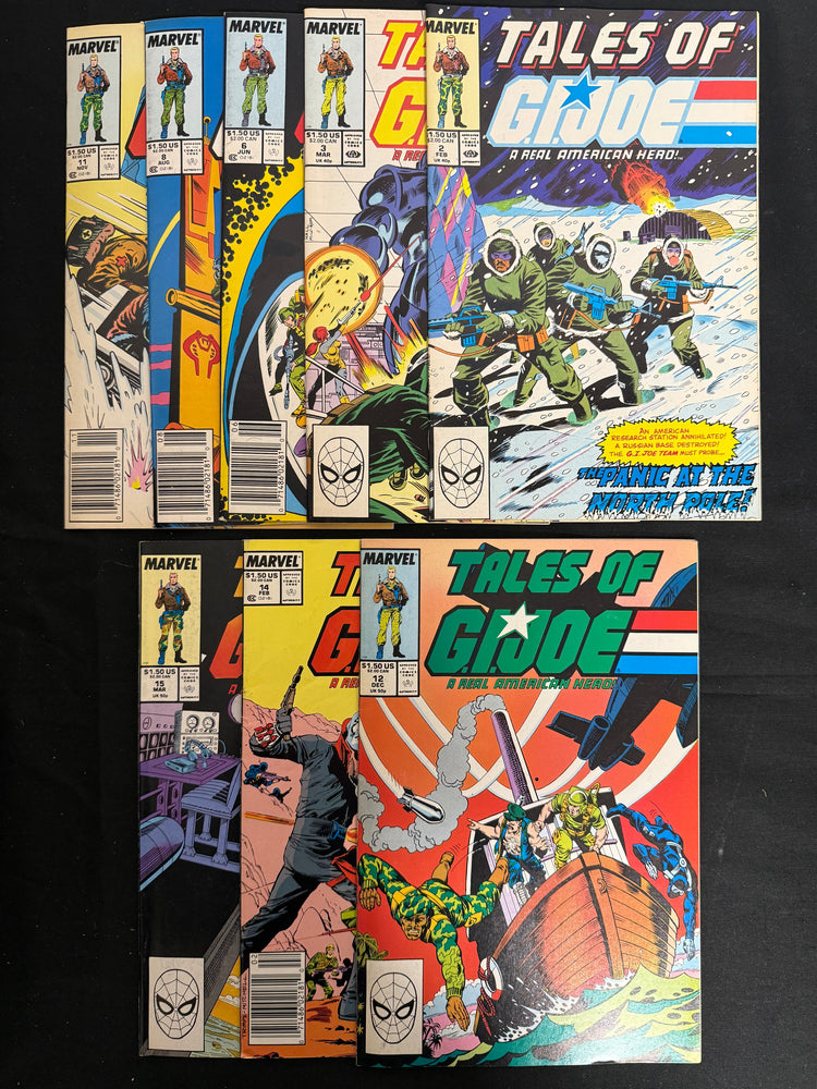 Tales of G.I. Joe Lot (FN/VF (7.0) 8 Books