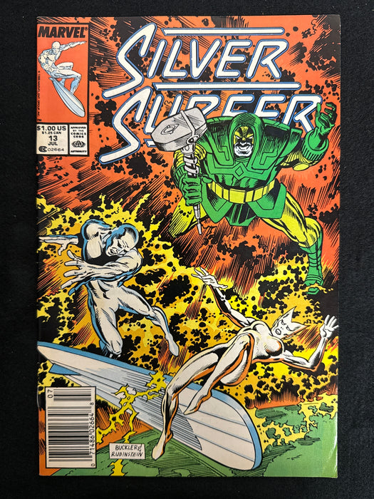 Silver Surfer # 13 Newsstand Vol. 3 VF (8.0)