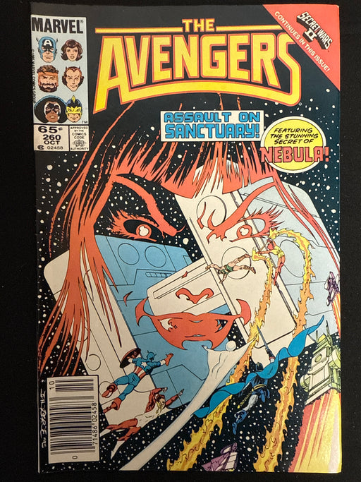 Avengers #260  Newsstand FN/VF (7.0)