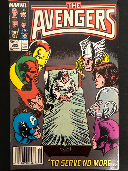 Avengers #280  Newsstand VF (8.0)