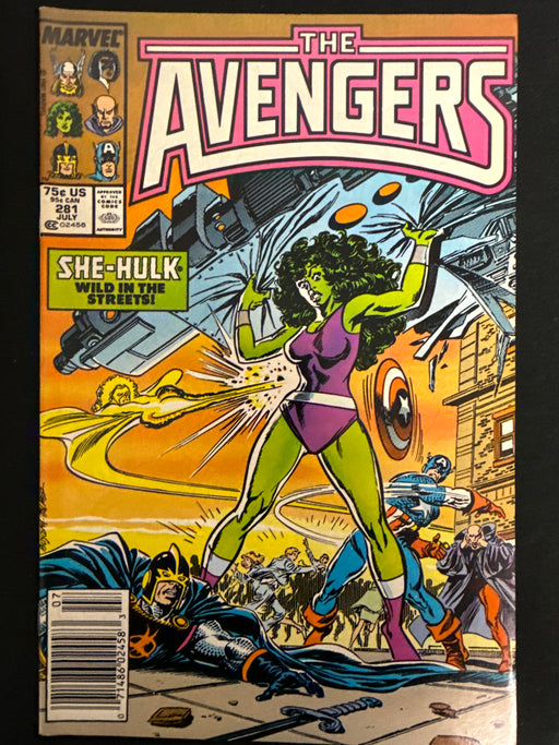 Avengers #281  Newsstand VF+ (8.5)