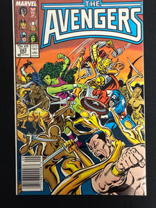 Avengers #283  Newsstand VF (8.0)