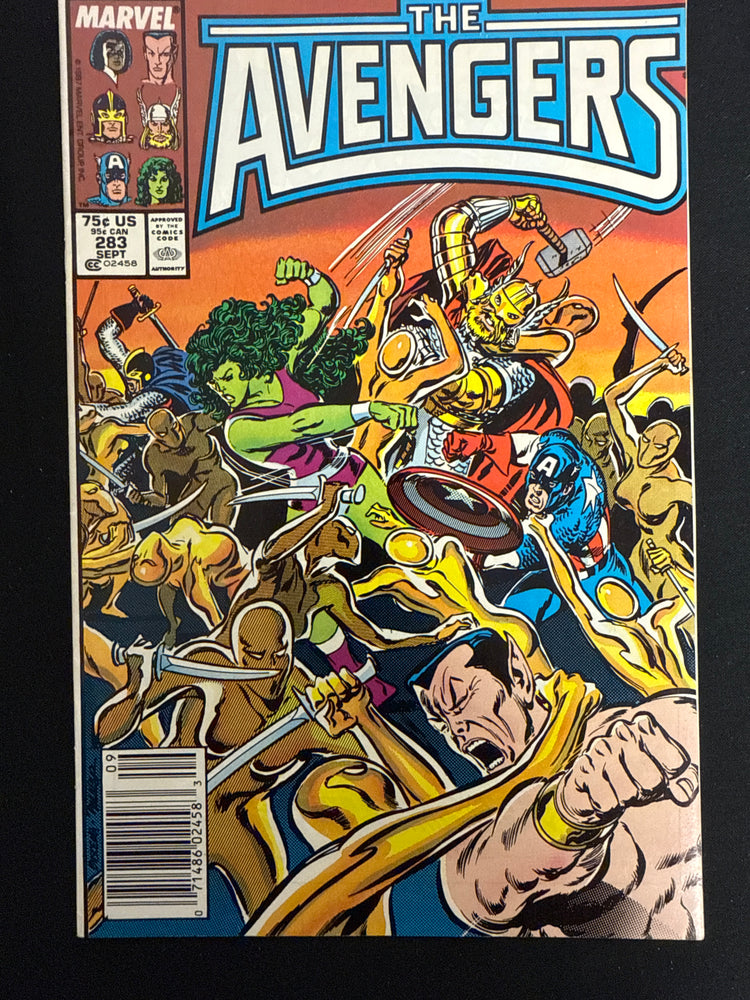 Avengers #283  Newsstand VF (8.0)