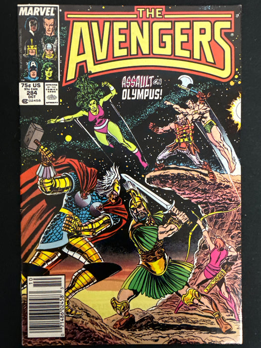 Avengers #284  Newsstand VF/NM (9.0)