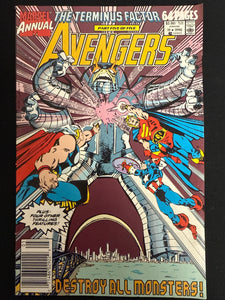 Avengers Annual # 20 Newsstand VF- (7.5)