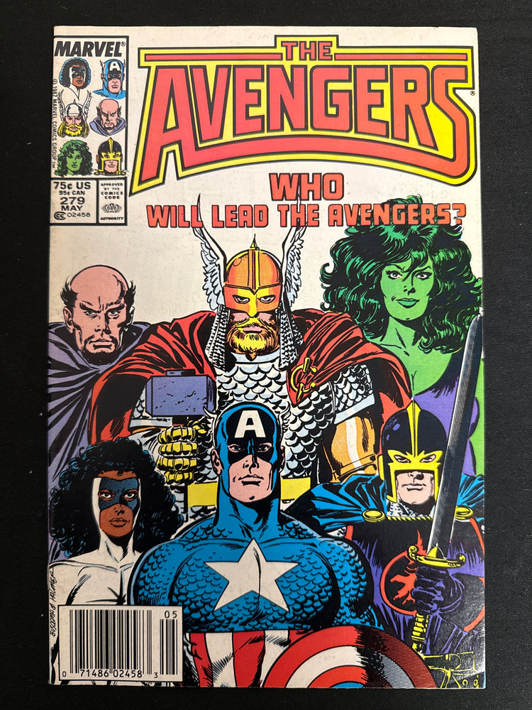 Avengers #279  Newsstand VF+ (8.5)