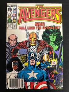 Avengers #279  Newsstand VF+ (8.5)