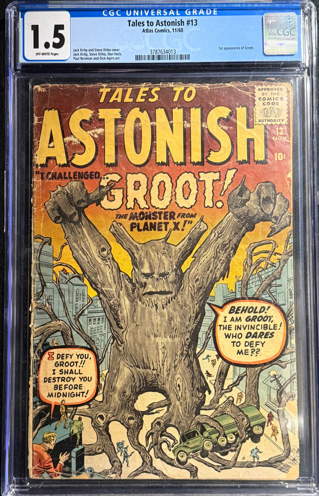 Tales to Astonish # 13  CGC 1.8