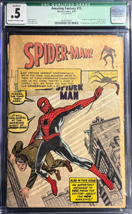 Amazing Fantasy # 15  CGC 0.5