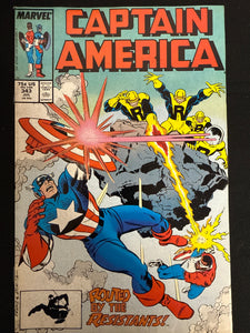 Captain America #343  FN/VF (7.0)