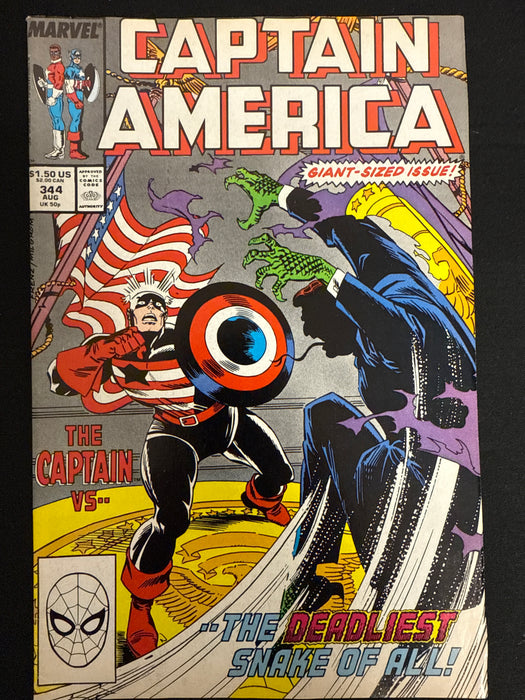 Captain America #344  VF+ (8.5)