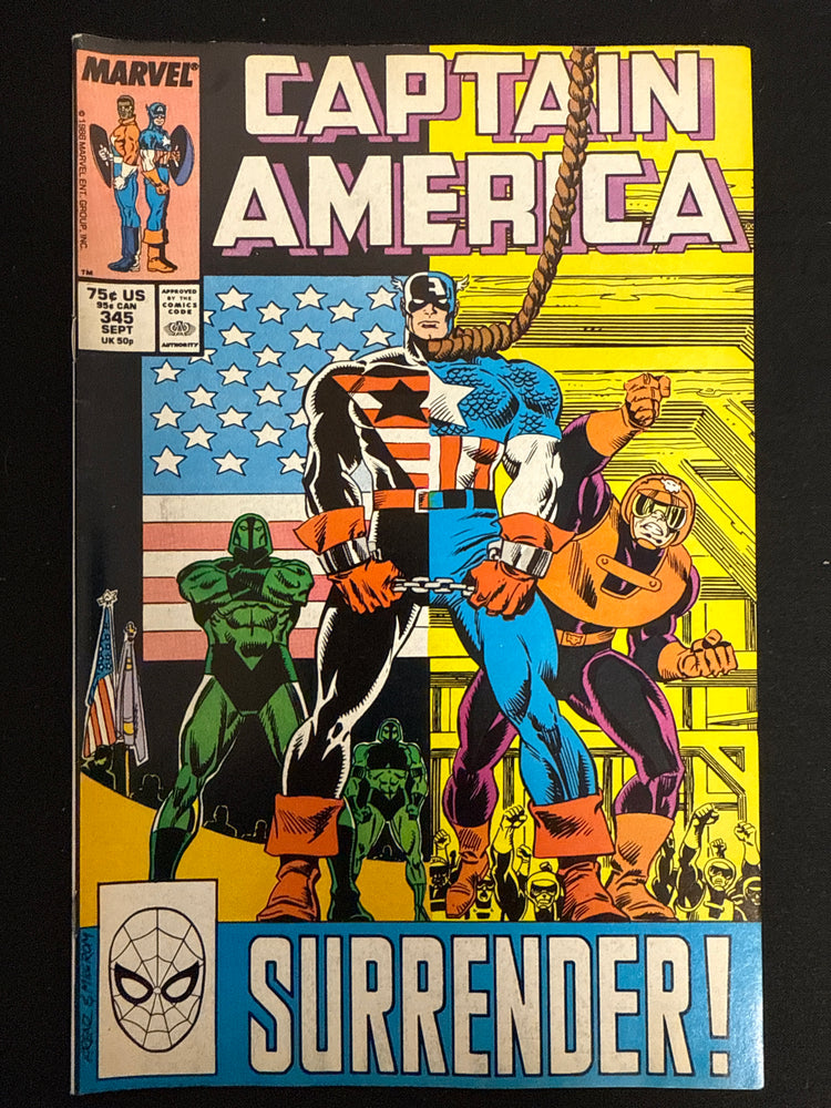 Captain America #345  VF- (7.5)