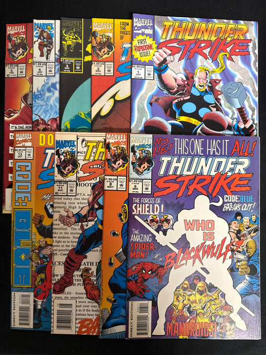 Thunderstrike #  1-13 VF- (7.5) (10 Issues)