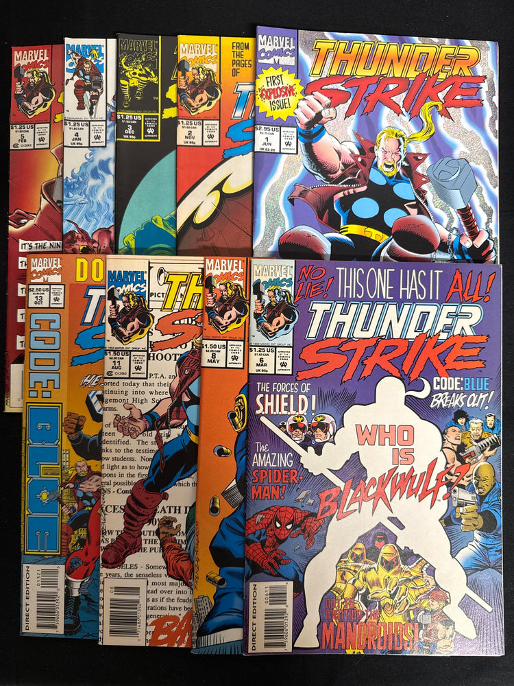Thunderstrike #  1-13 VF- (7.5) (10 Issues)