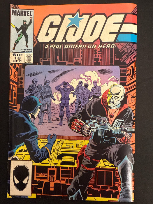 G.I. Joe, a Real American Hero # 18 VG/FN (5.0)