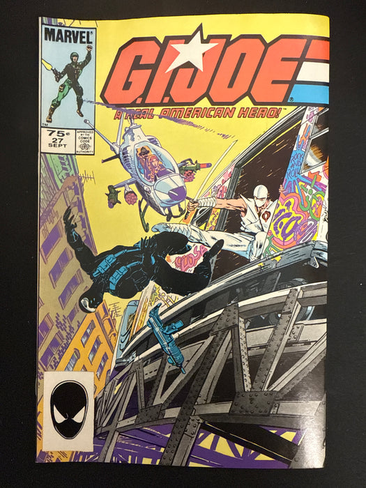 G.I. Joe, a Real American Hero # 27 VF/NM (9.0) Second Printing