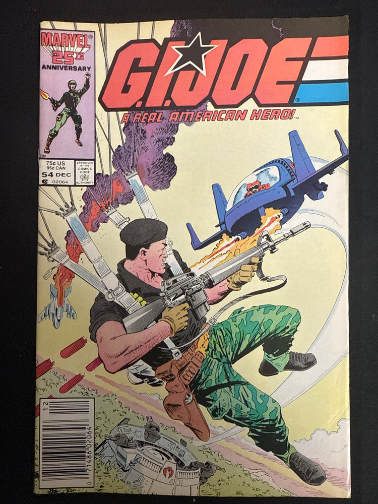 G.I. Joe, a Real American Hero # 54 Newsstand VF (8.0)
