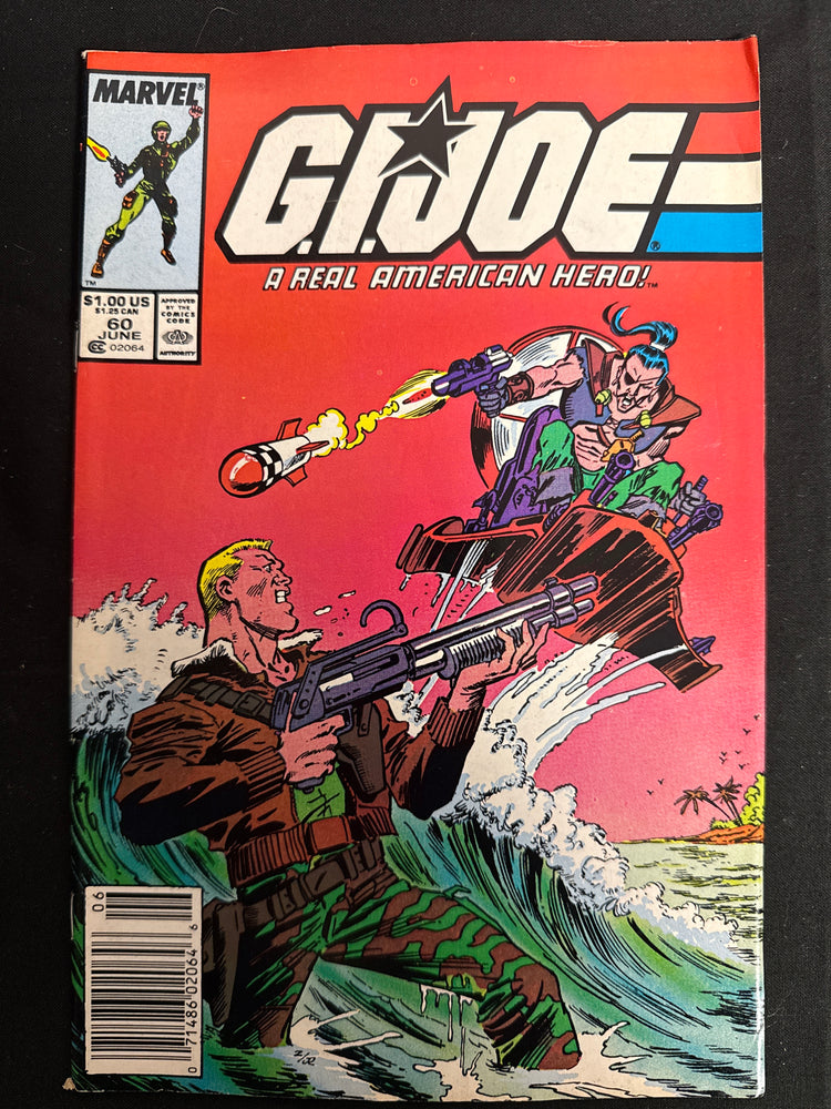 G.I. Joe, a Real American Hero # 60 Newsstand FN+ (6.5)