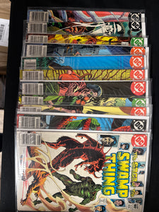 Saga of Swamp Thing Lot #4,6-15 VG+ (4.5) 11 Issues