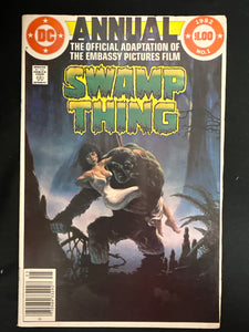 Saga of Swamp Thing Annual #  1 FN- (5.5)