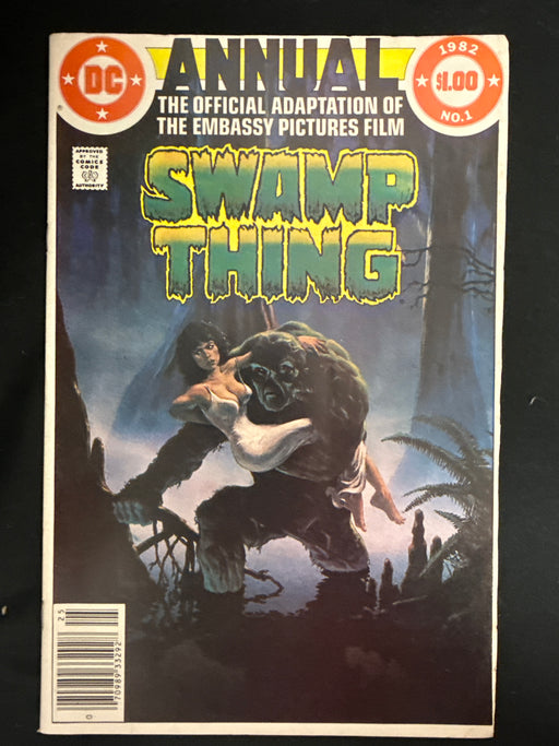 Saga of Swamp Thing Annual #  1 FN- (5.5)
