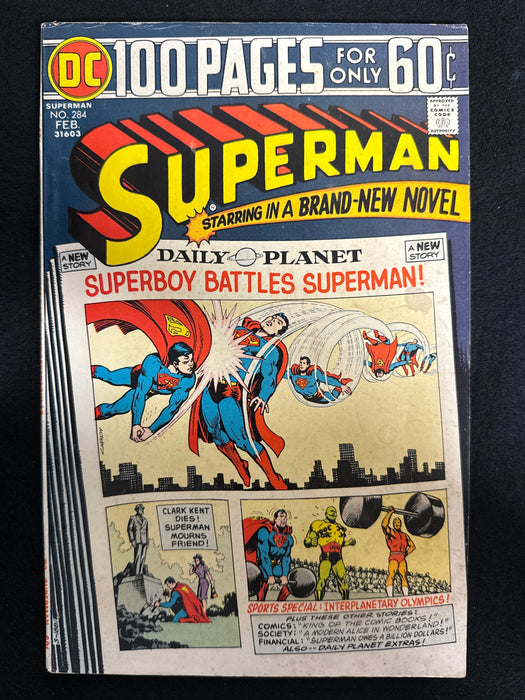 Superman #284 VG+ (4.5)