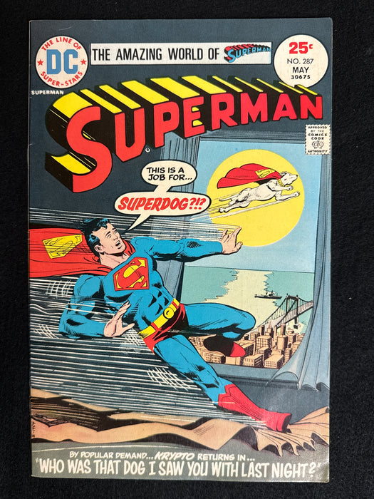 Superman #287 FN- (5.5)