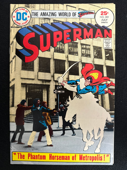 Superman #289 VF+ (8.5)